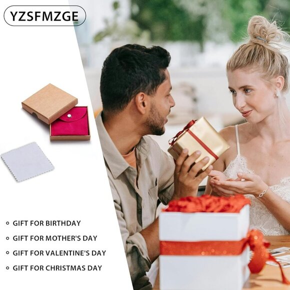 Moonstone/Opal/Turquoise Earrings for Women, 925 Sterling Silver Dangle Drop Ear - Picture 7 of 7